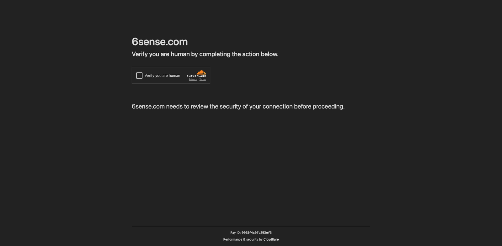 6sense homepage