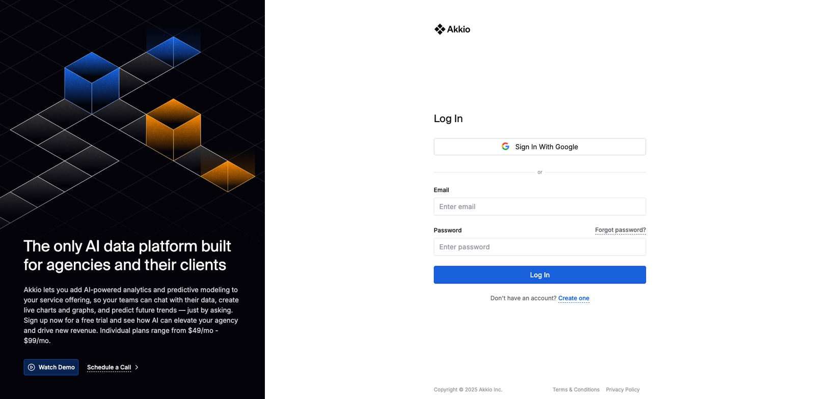 Akkio Monitor pricing