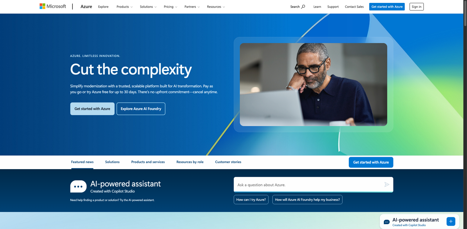 Microsoft Defender CSPM homepage