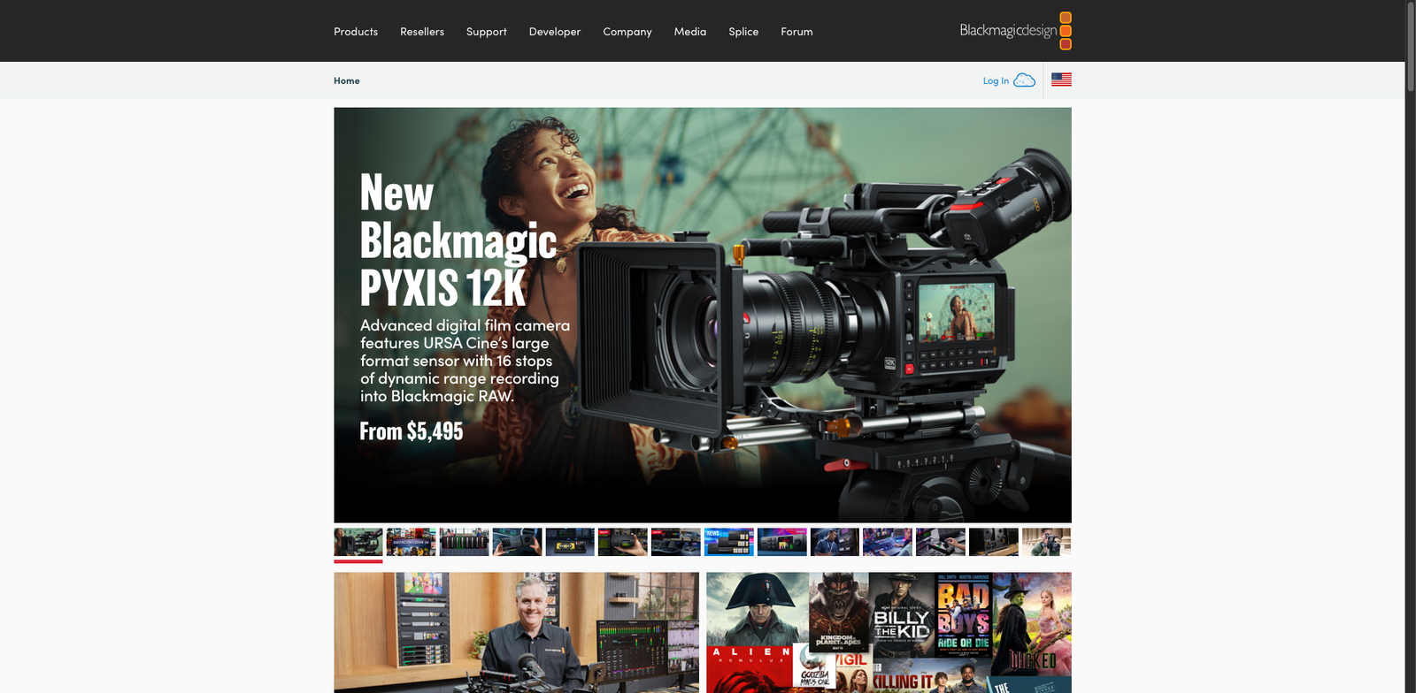 DaVinci Resolve SuperScale homepage