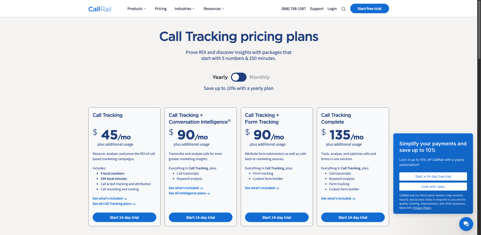 CallRail Conversation AI pricing
