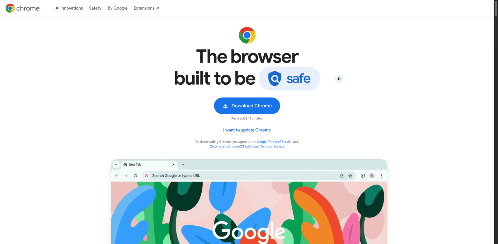 Swordfish AI Chrome homepage