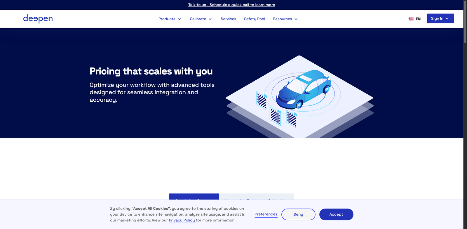 Deepen.ai pricing