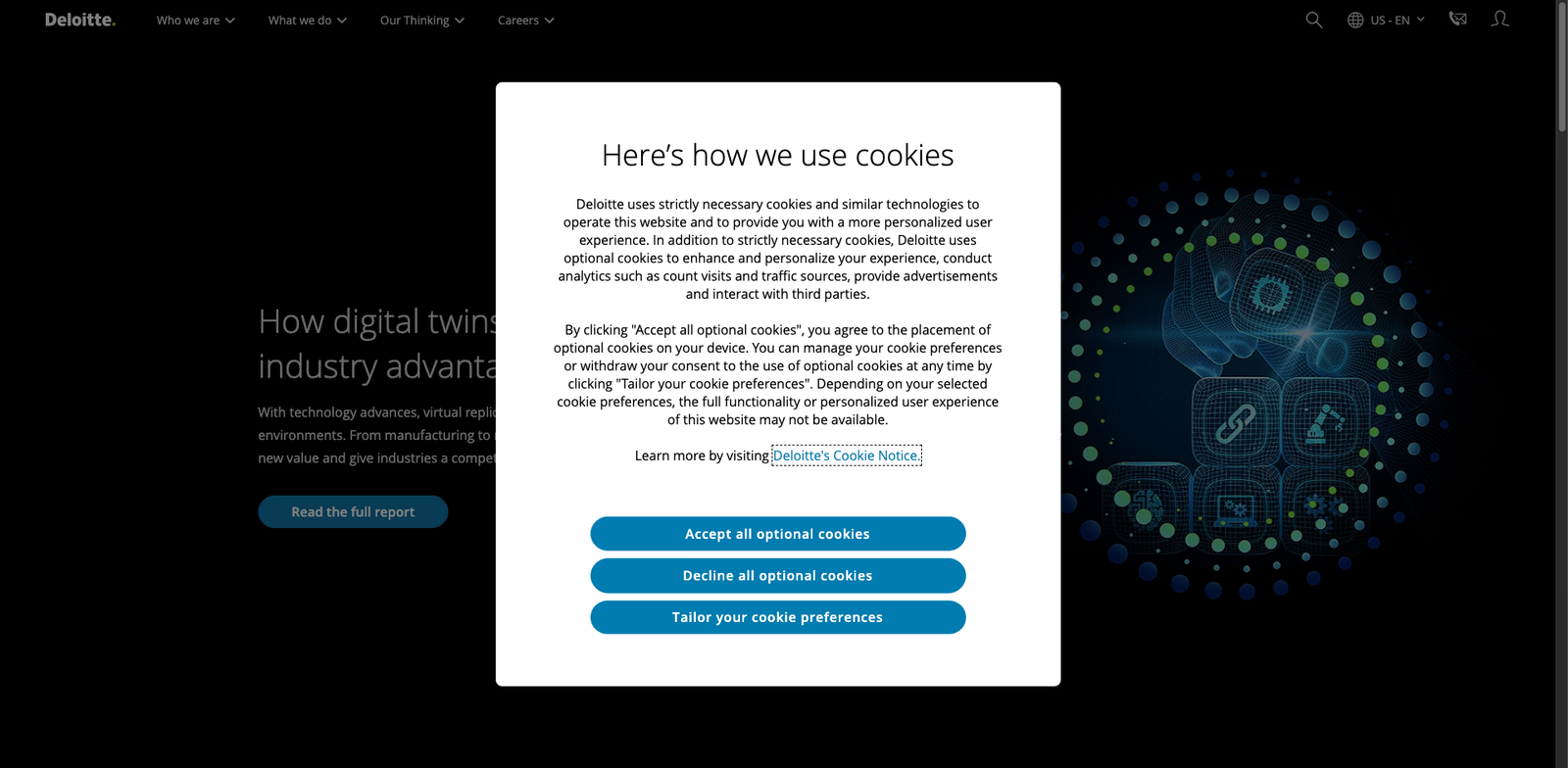 Deloitte RevStream homepage