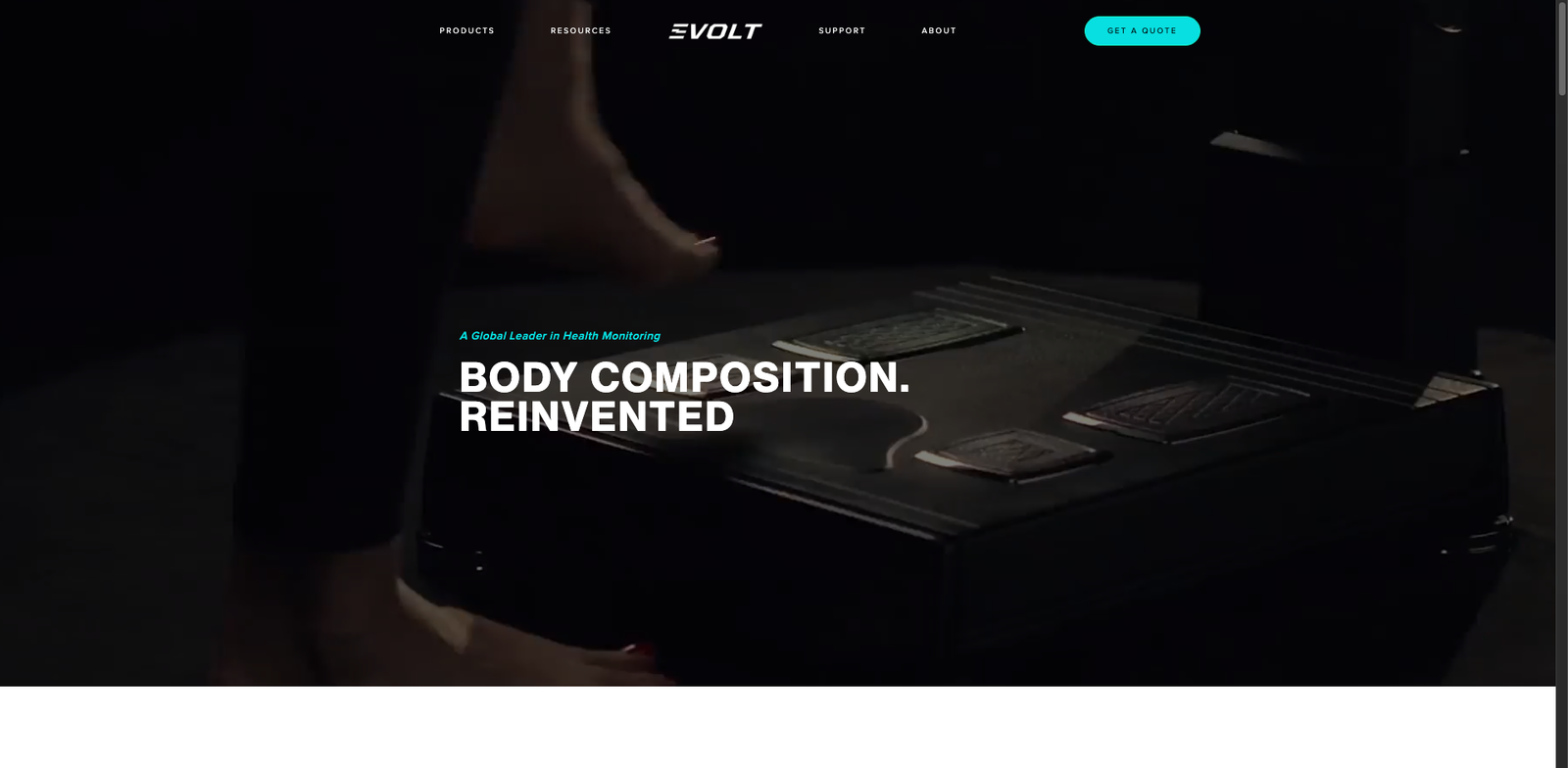 Evolt 360 AI homepage