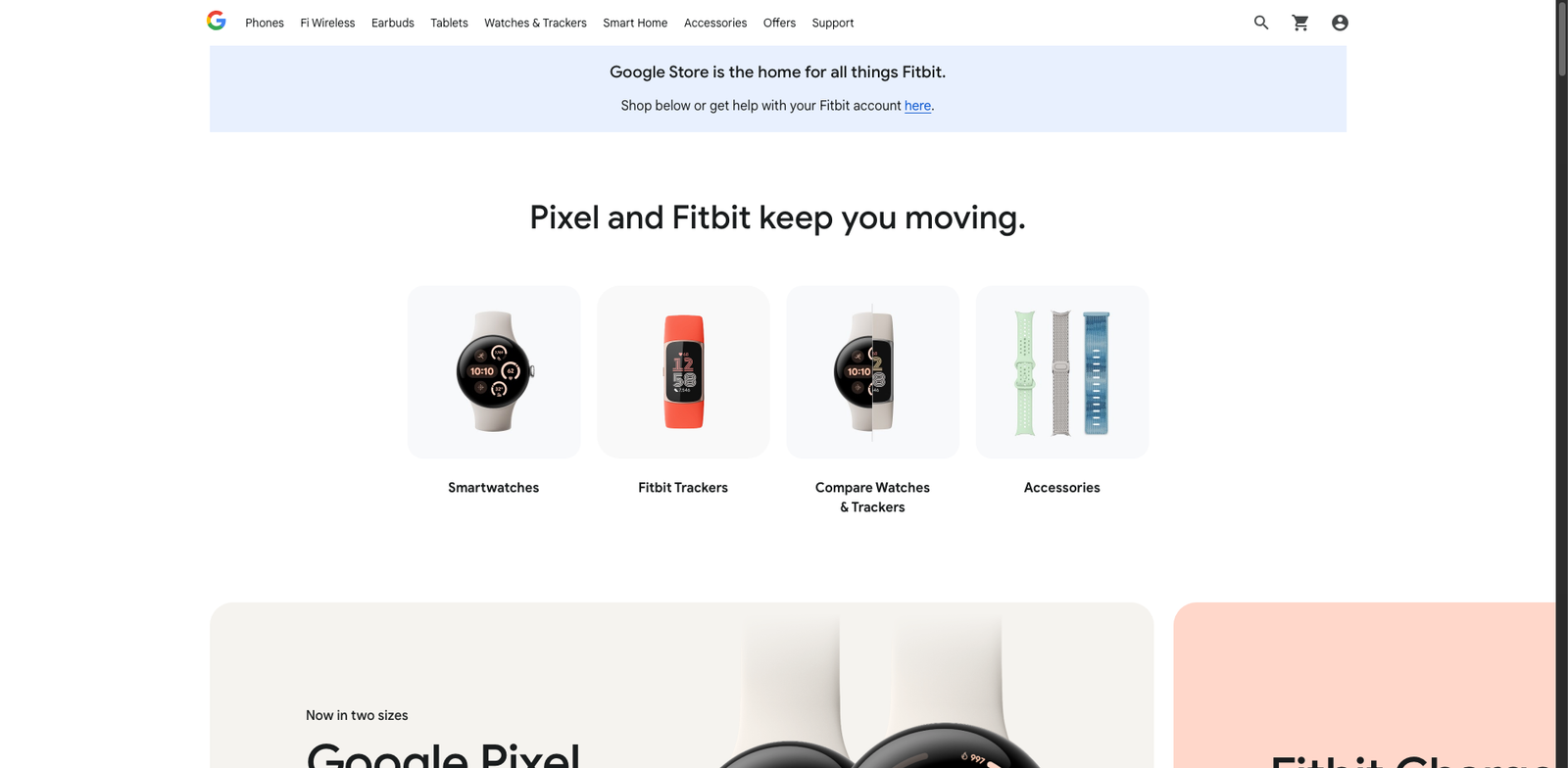 Fitbit Premium Coach homepage