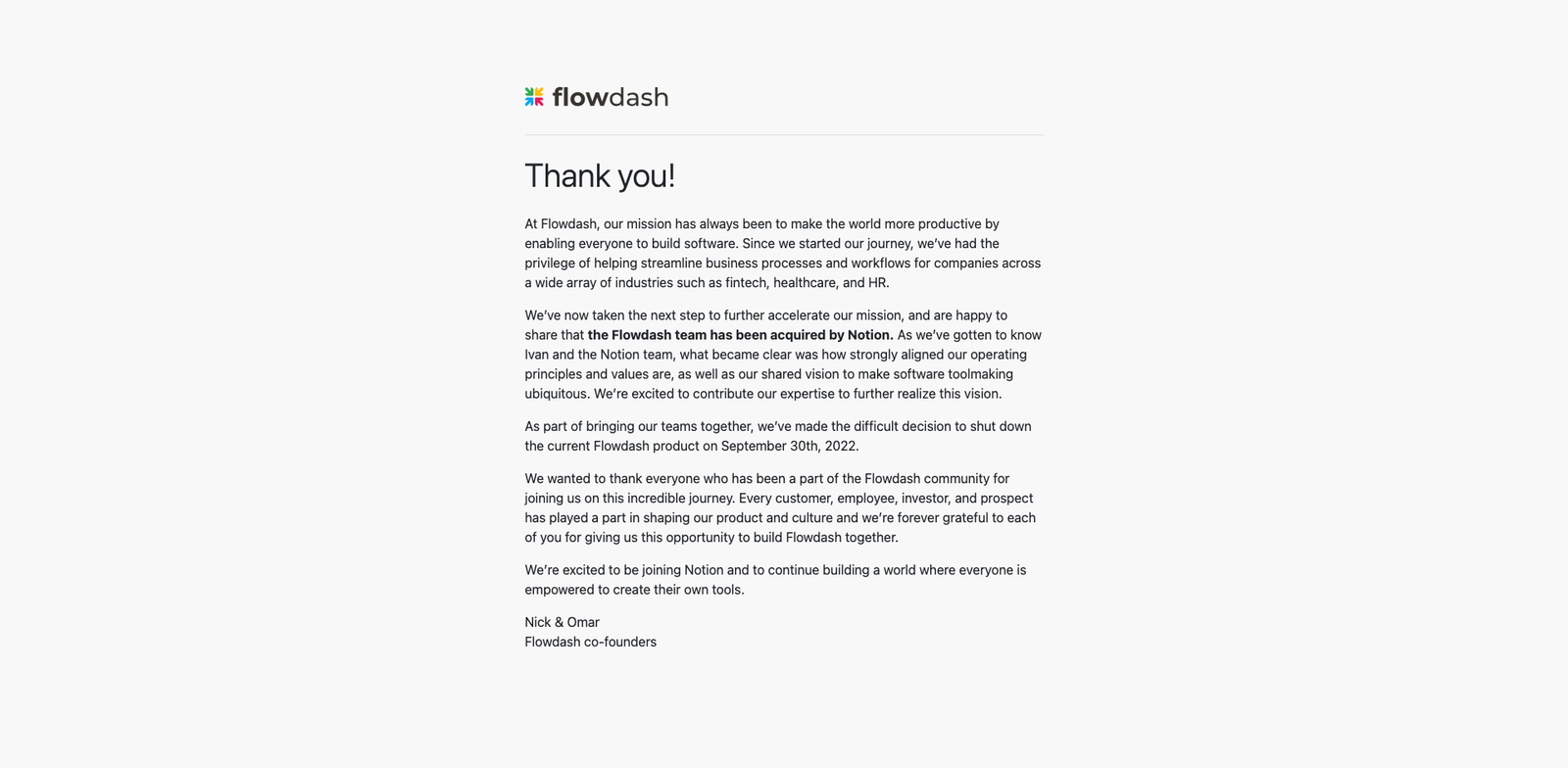 Flowdash AI homepage