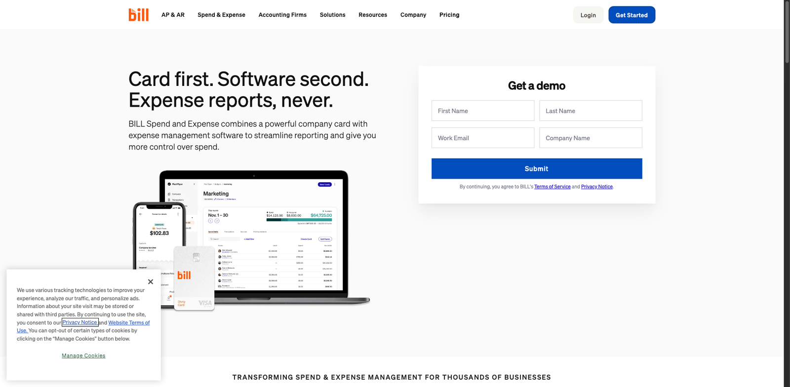 Divvy (Bill) homepage