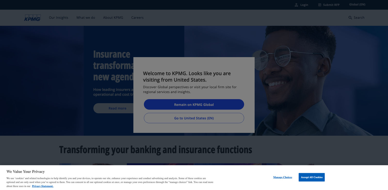 KPMG Clara RevRec homepage