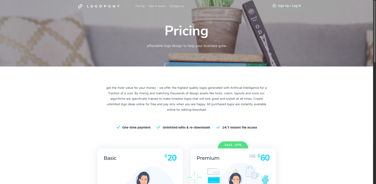 LogoPony pricing