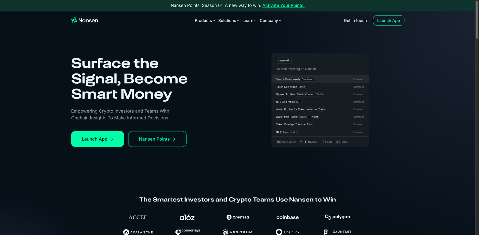 Nansen homepage