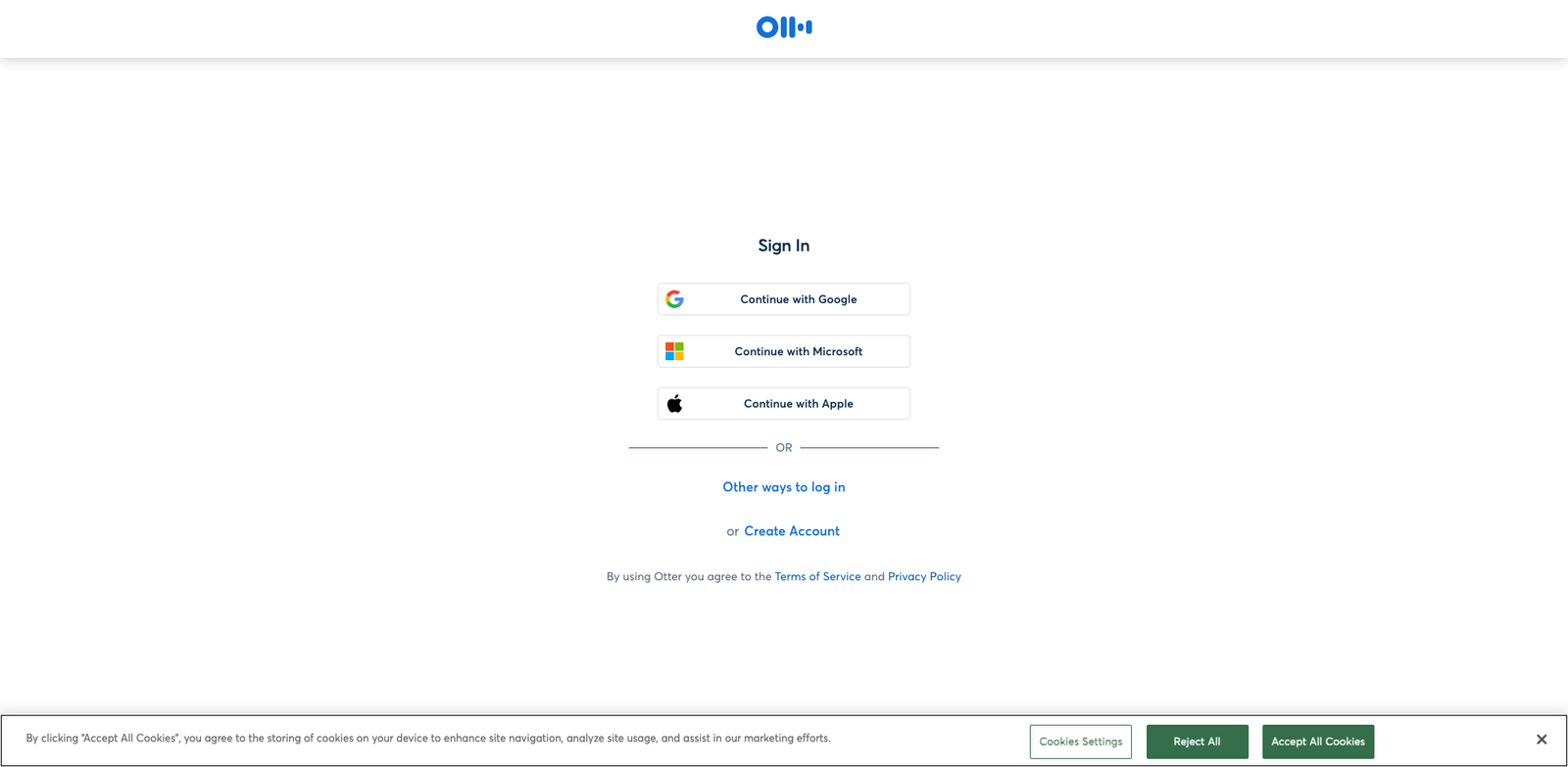 Otter.ai for Podcasts pricing