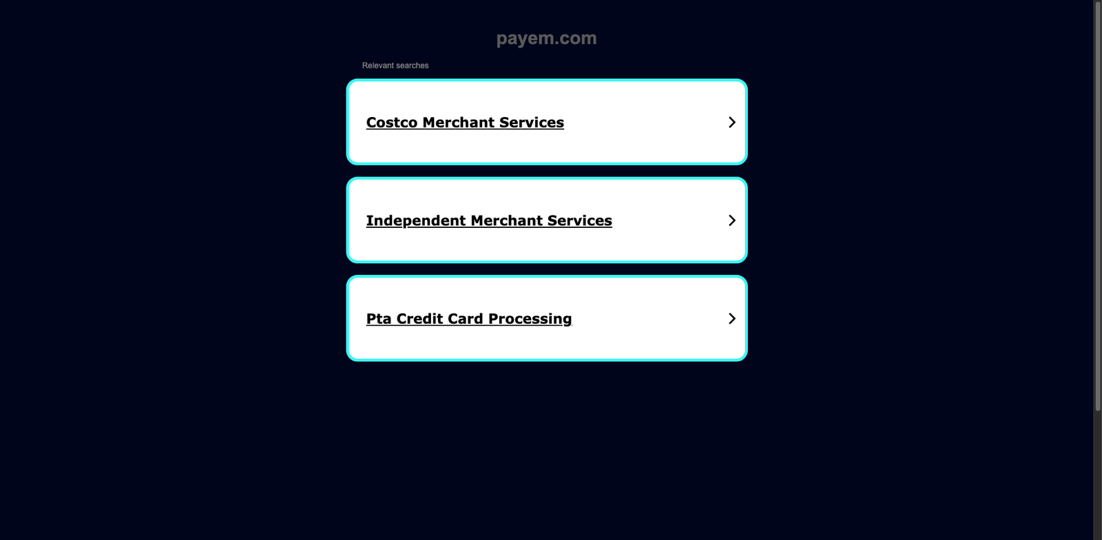 PayEm homepage