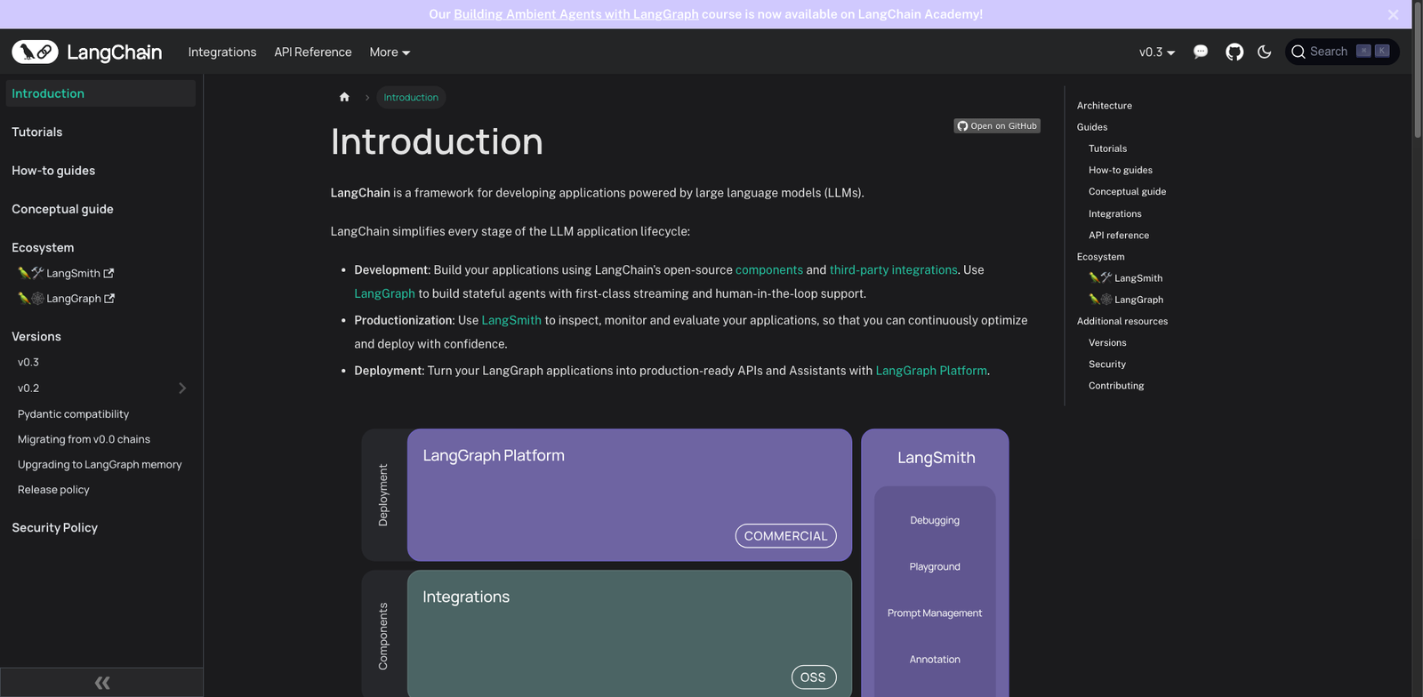 LangChain Guardrails homepage