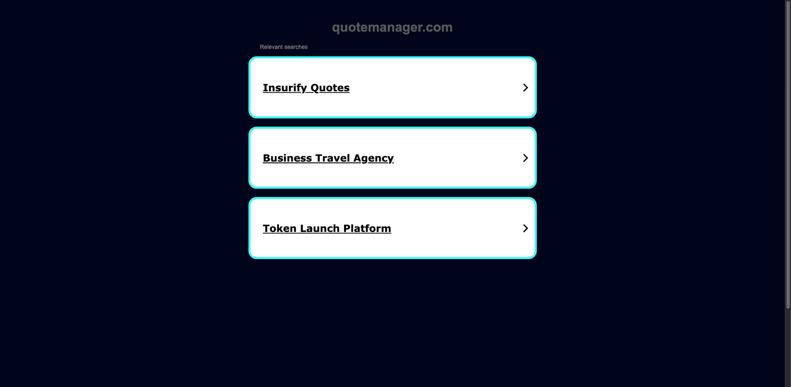QuoteManager AI homepage