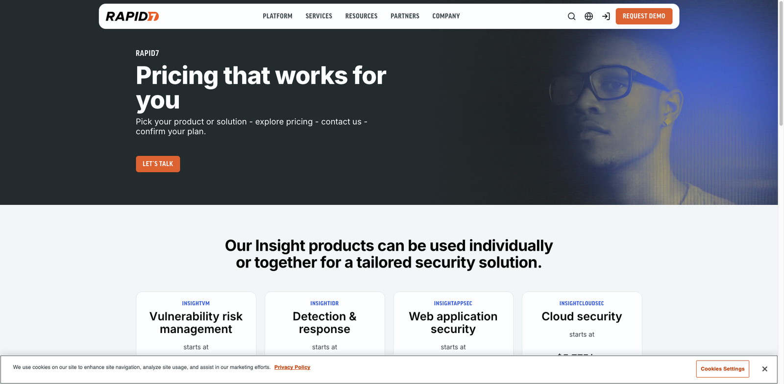 Rapid7 InsightCloudSec pricing