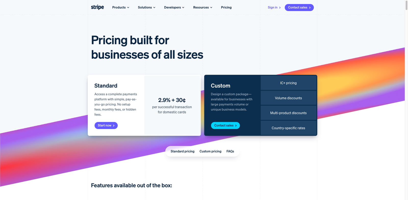 Stripe Billing pricing