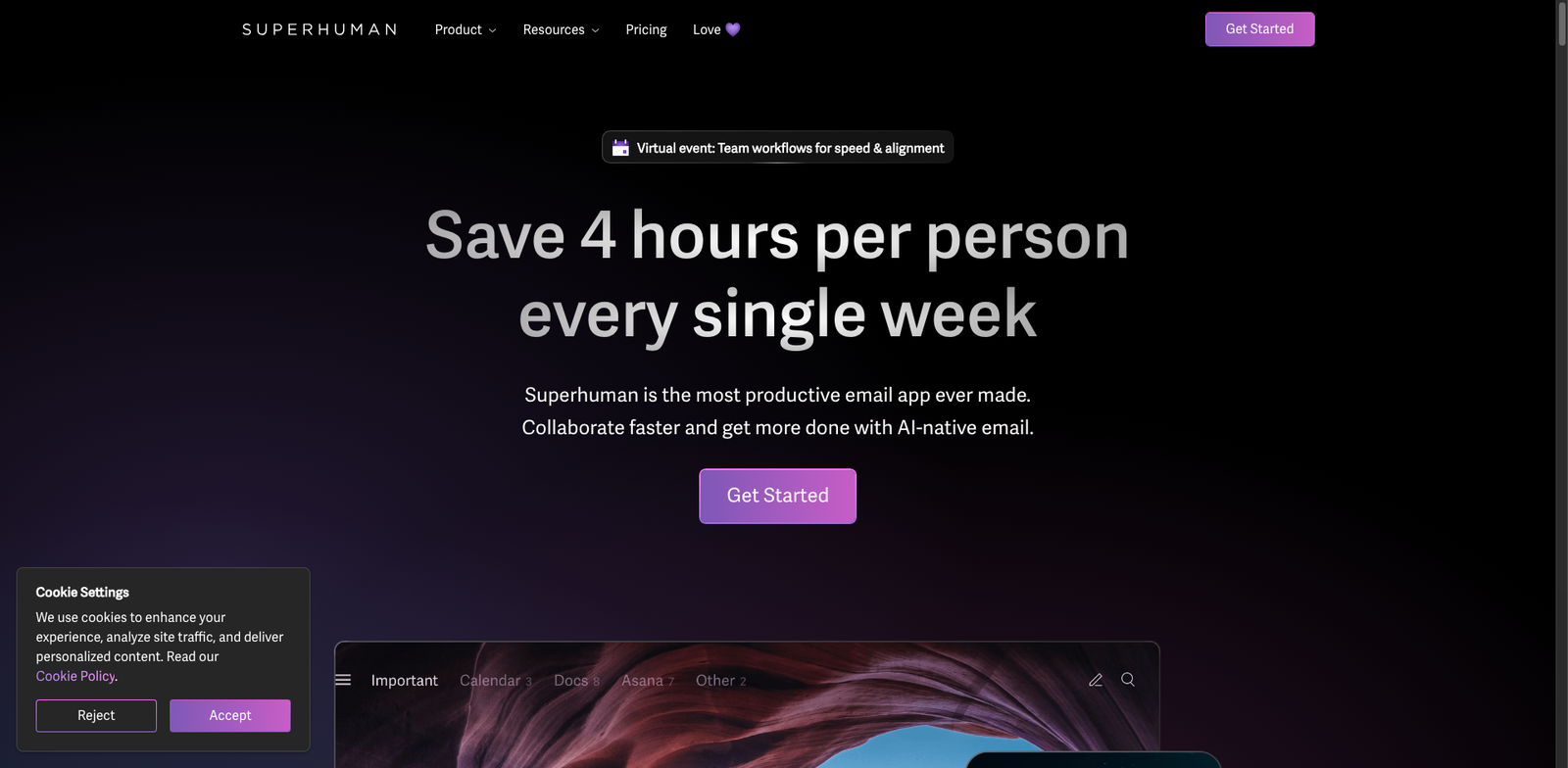 Superhuman AI homepage