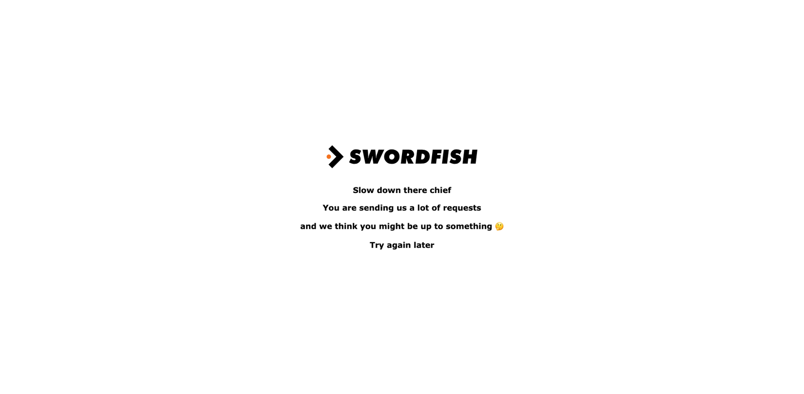 Swordfish AI pricing