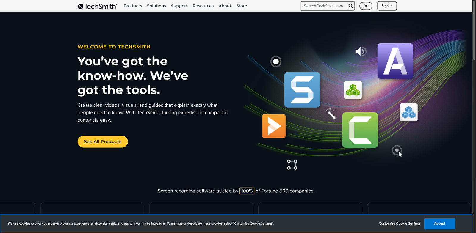 Audiate (TechSmith) homepage