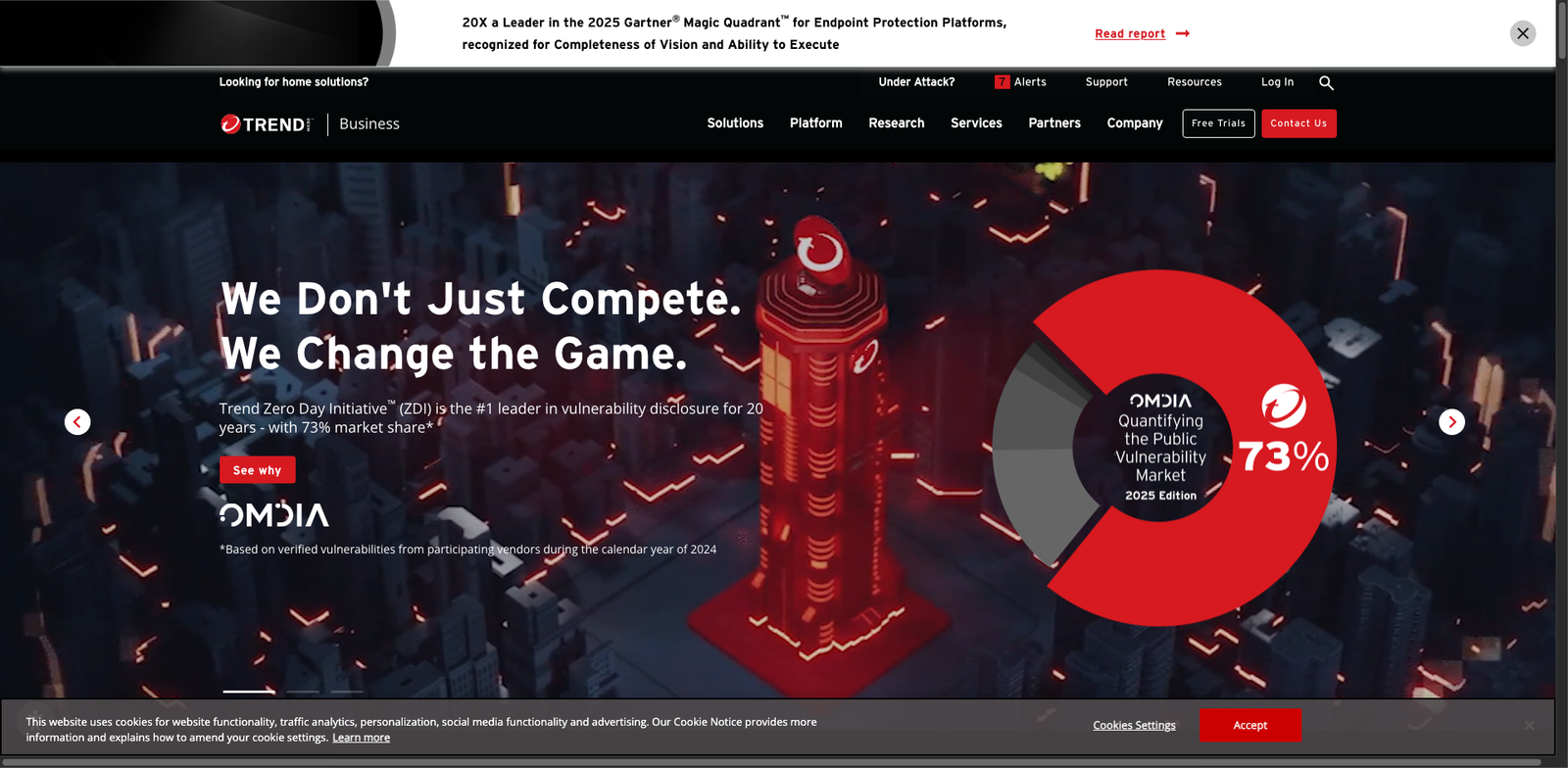 Trend Micro Conformity homepage
