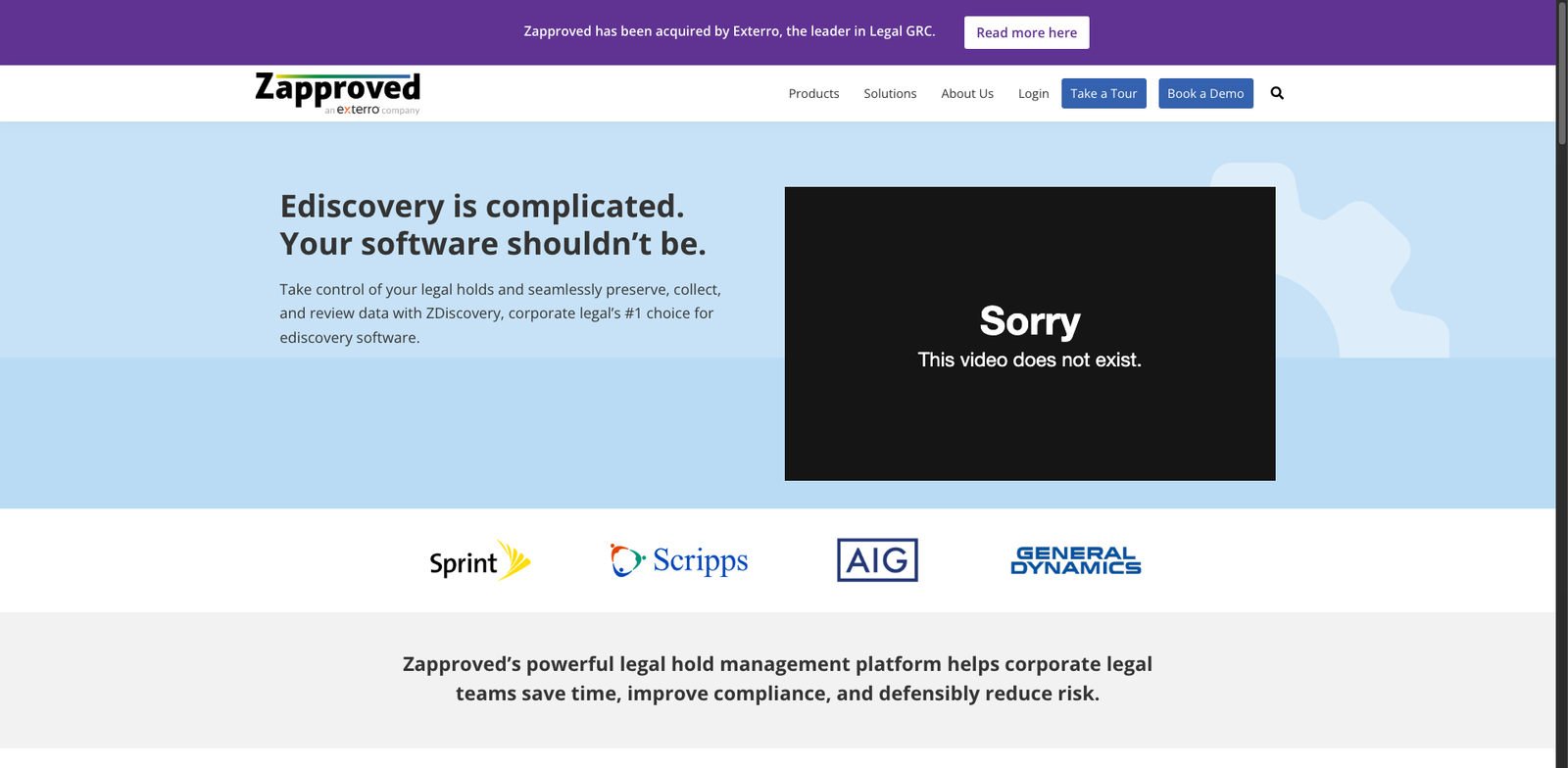 Zapproved ZDiscovery homepage
